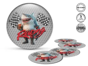 Domed Sticker Logo Label Gravitational Thrust